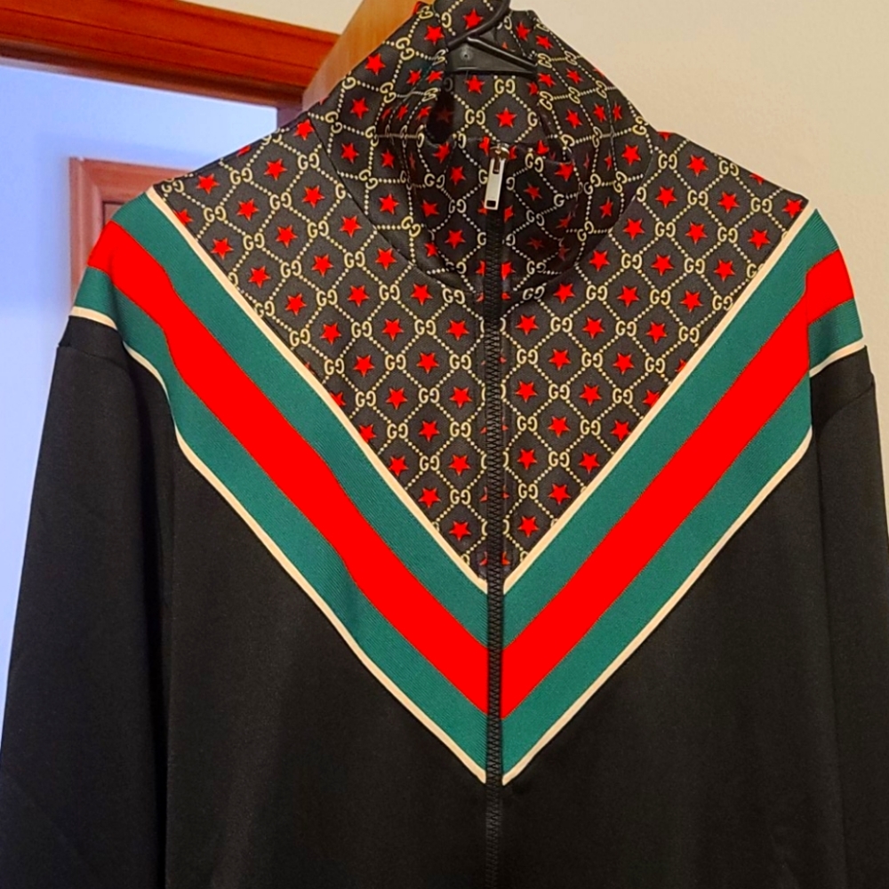 Gucci gg red star track top
